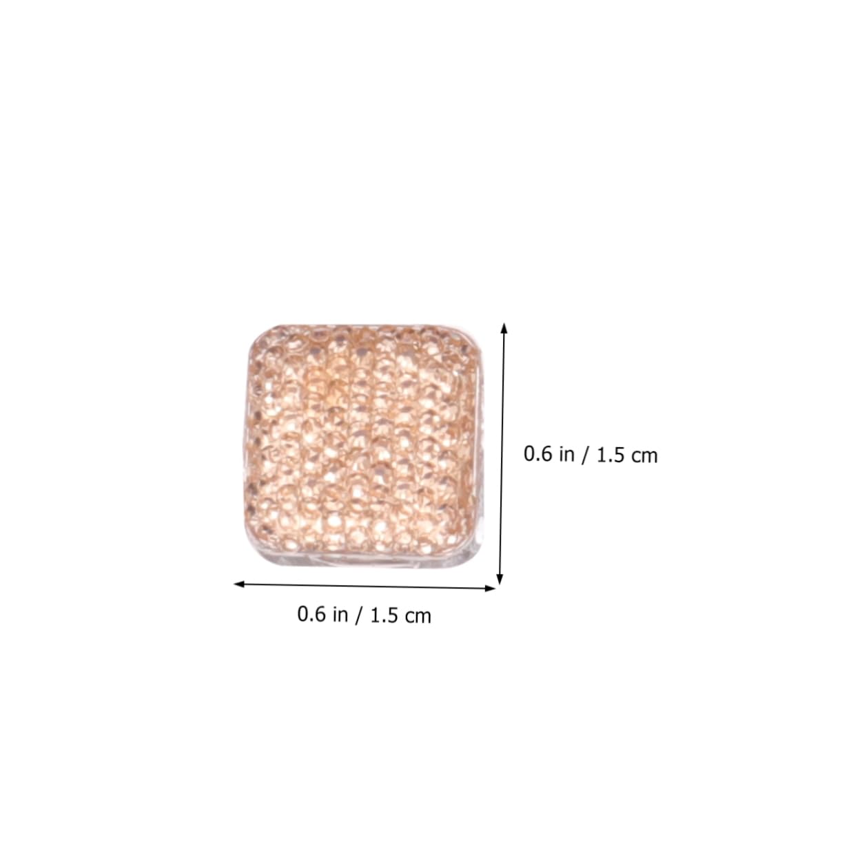 36 Stk Magnetische Brosche Hijab Magnetisch Filz Pompons Haarturban Bandanas Quadratische Magnete Organisator Für Zahnseide Holz Trendige Accessoires Kopfbedeckung Schal