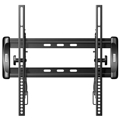 SANUS Tilting TV Mount - Universal 32 to 55 inch TV Wall Mount w/Low Profile Design - Easy DIY Install Includes Lateral Shift & All Hardware Cover