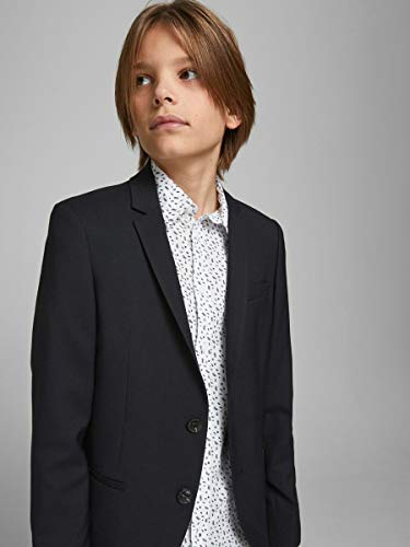 Jack & Jones Junior Jungen JPRSOLARIS JR Blazer, Black, 152