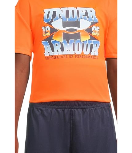 Under Armour Boys' Ss Tech Logo Short Sleeve Set (Little Big Kid)2