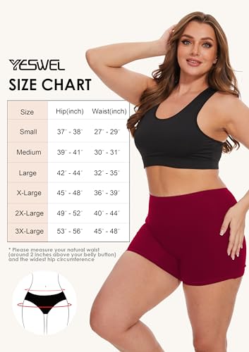 Image of YESWEL Overnight Period Shorts For Women, Leak-proof, Heavy Flow, Menstrual Absorbent Boyshorts