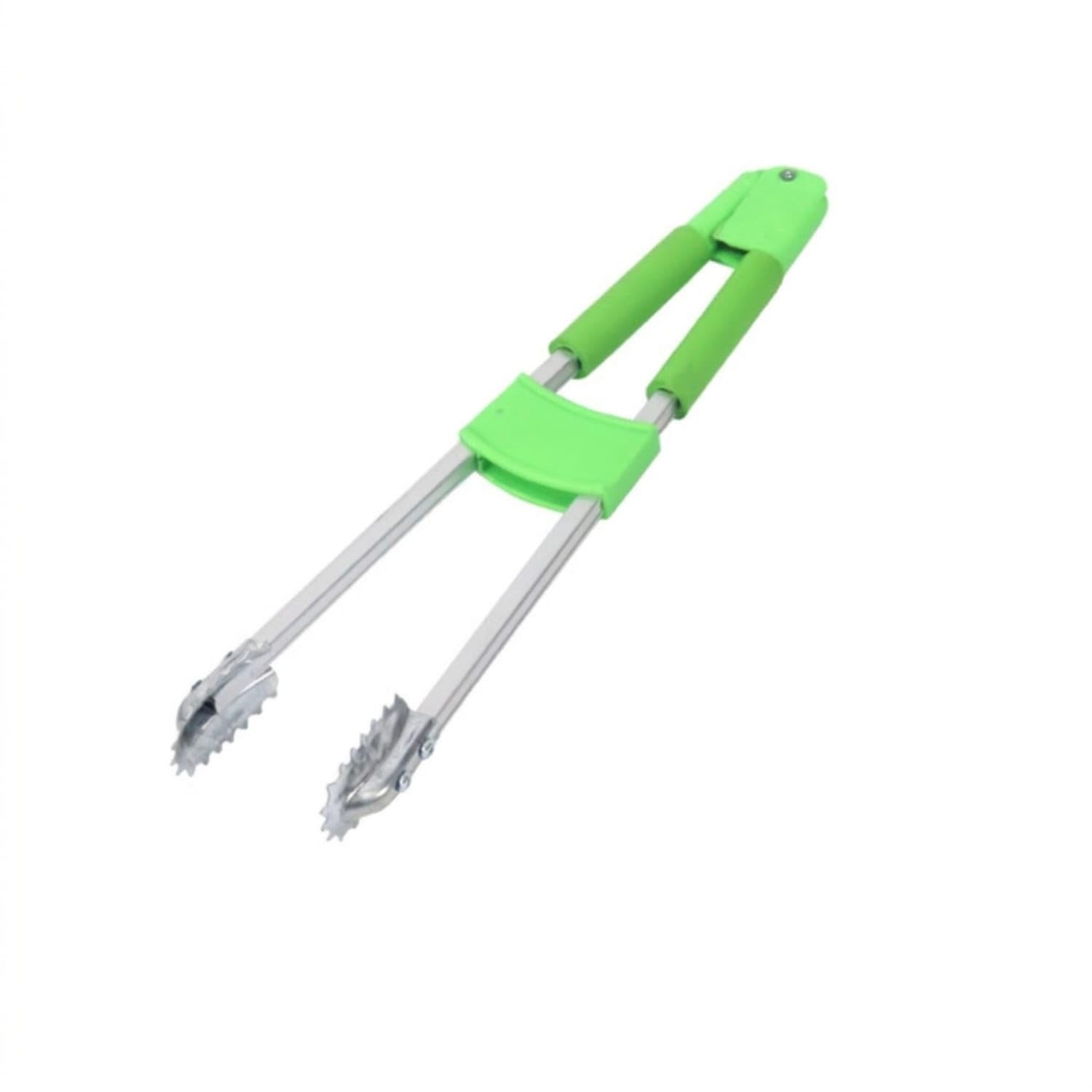 Anti-Slip Reacher Grabber Tool Easy-Grip Trash Picker Upper Ergonomic Trash Picker Lightweight for Seniors, Janitors, Yard Work, Green Iron Head 47CM-image-34