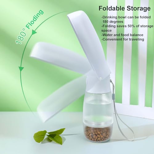 12oz Pet Outdoor Water Bottlefoldable Dog Water Bottle with Food Container2 in 1 Portable Water Dispenser for Dogcatrabbitpuppy and Other Pets for Walkinghikingcampingtravelwhite 350ml  Cucciolini Doodles 12oz pet outdoor water bottlefoldable dog water bottle with food container2 in 1 portable water dispenser for dogcatrabbitpuppy and other pets for walkinghikingcampingtravelwhite 350ml   cucciolini doodles