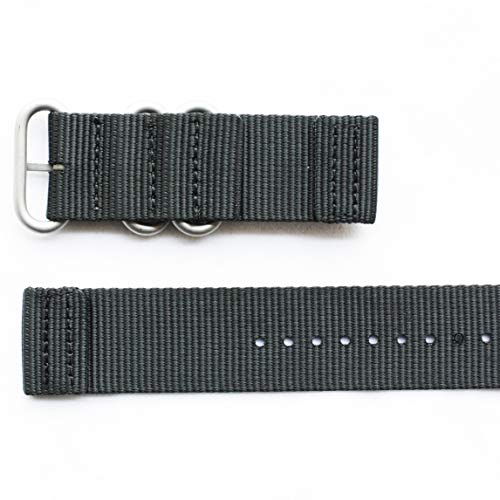 Arashen 22Mm Nylon Watch Band G10 Watch Strap 22Mm Smartwatch Bands Black Canvas Straps Universal Watch Bands #TOP5
