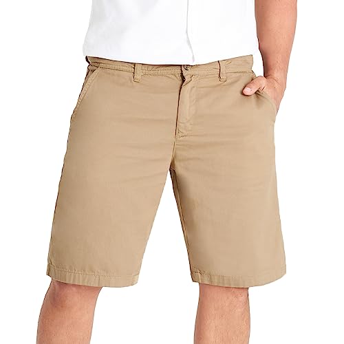 CityComfort Short Homme Coton, Shorts et Bermudas Homme avec Poches, Short Chino Bermuda Homme Vêtements Été Adulte Ado Garcon Tailles M-3XL (Beige, XL)