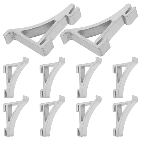 HYTROVE �①�ɒI�T�|�[�g�N���b�v12PCS �Ⓚ�ɒI�Œ�t�b�N �K�^���h�~�ƐÉ��� �Ɩ��p �ƒ�p�①�ɑΉ�