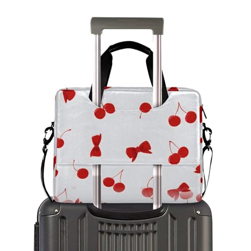 Funda de portatil ALAZA con estampado rojo cereza, 13-15.6 pulgadas miniatura 4