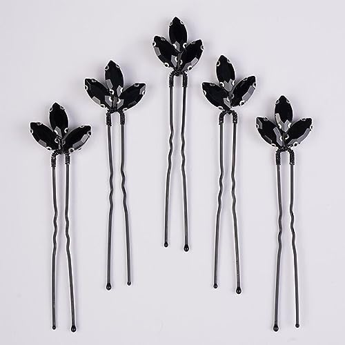 Épingles à cheveux strass Kercisbeauty pour un chignon de mariage d'exception