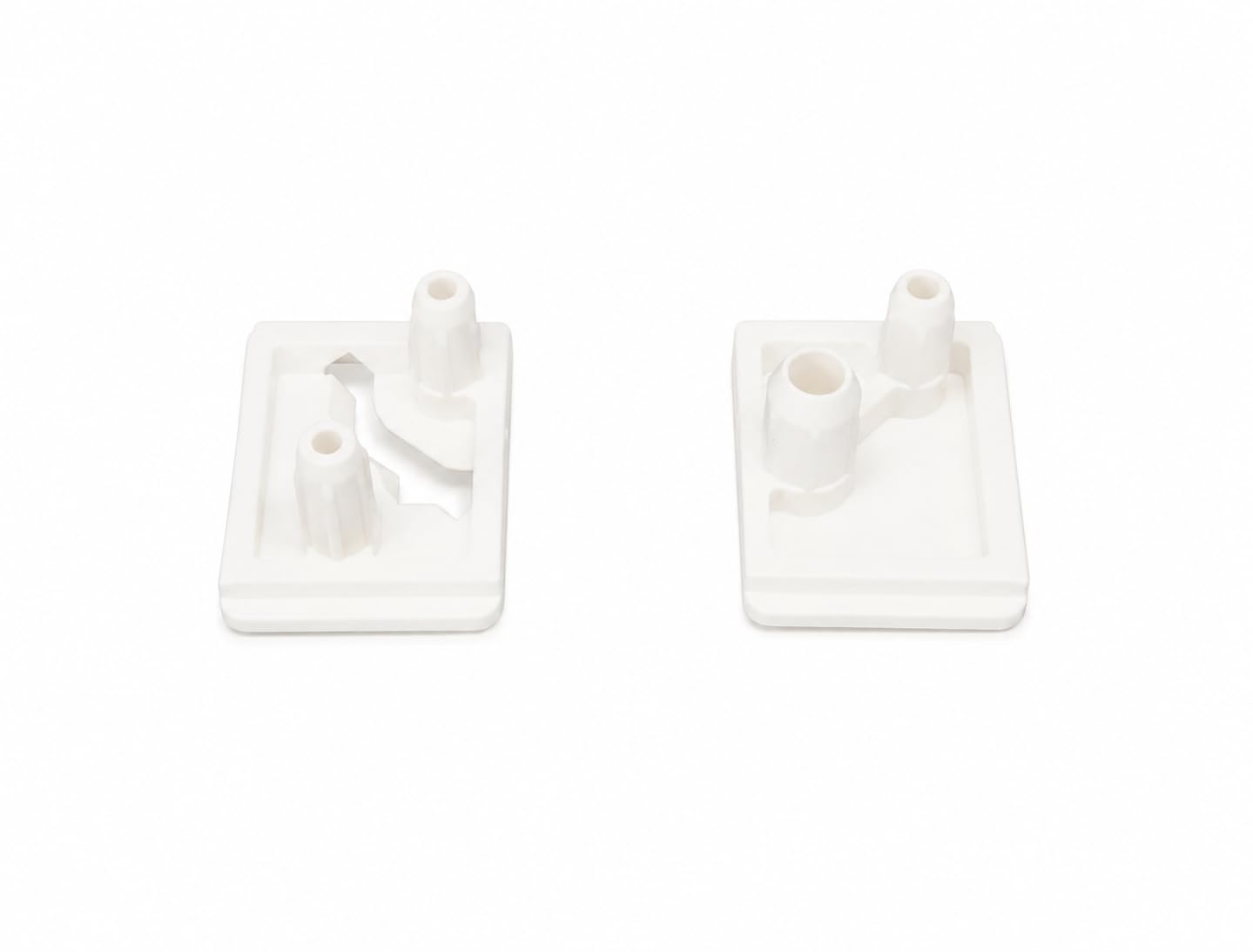 Paire de Supports de Store occultant Compatible VELUX GGL GGU GPL GPU – Plaque signalétique Grise ou dorée – Fenêtre de Toit jusqu'à 2013 – Pièce de Rechange (2 Supports)
