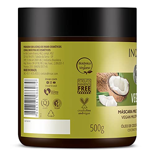 Inoar, Máscara Vegan Hidratação Profunda... glide