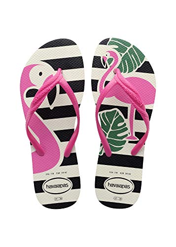 Chinelo Fantasia Style, Havaianas, Feminino, Branco, 37/38