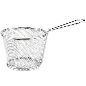 Frituurmand, bakmand Food Grade roestvrij staal Materiaal gemakkelijk schoon te maken voor etentje voor tapas