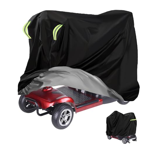 MaxAwe 170x 61x117cm Elektromobil Abdeckplane, wasserdichte Elektromobil Abdeckung, 420 Oxford-Abdeckung Heavy Duty Mobilitätsroller Rollerabdeckung mit Gummiband für Behinderung Scooter Schutzhülle MaxAwe 170x 61x117cm Elektromobil Abdeckplane, wasserdichte Elektromobil Abdeckung, 420 Oxford-Abdeckung Heavy Duty Mobilitätsroller Rollerabdeckung mit Gummiband für Behinderung Scooter Schutzhülle