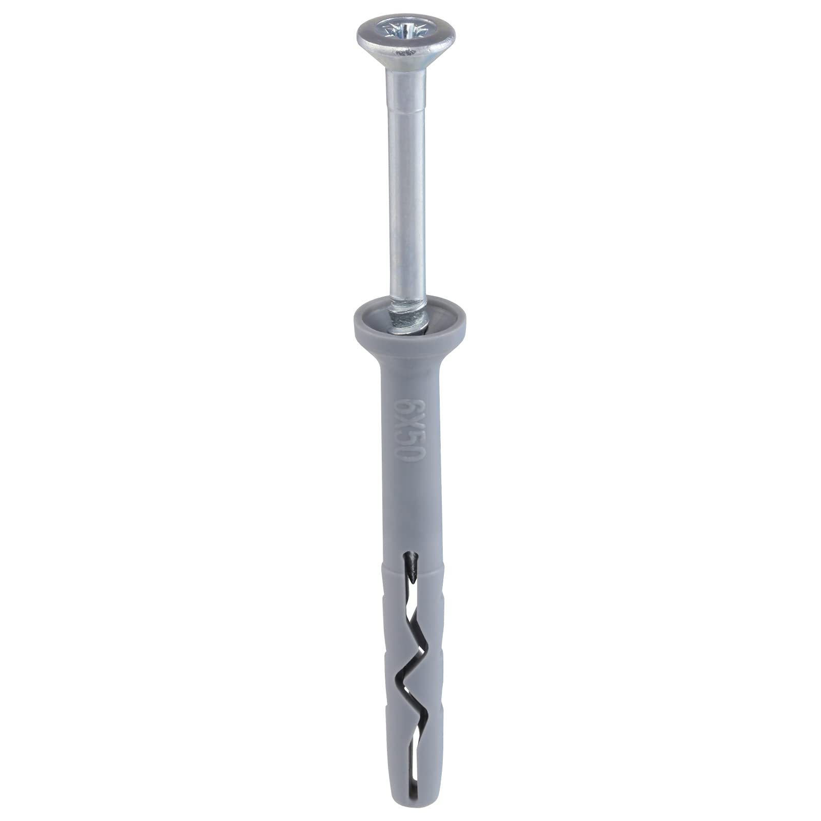 KLIMAS Tassello a Percussione 8 x 80 - 100 Pezzi, Tassello a Croce Premontato