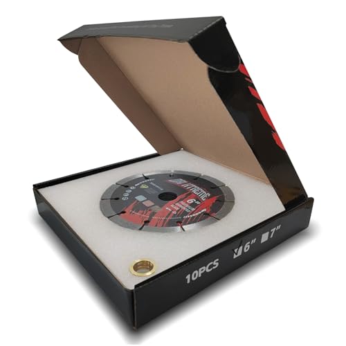 Image of 6 Inch Diamond Saw Blade 10Pcs, General Purpose Segmented Blade