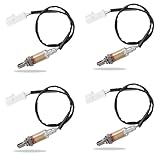 MOSTPLUS O2 Oxygen Sensor Front Rear Down/Upstream fits Ford Mercury (Set of 4) Replace 11171843 15717