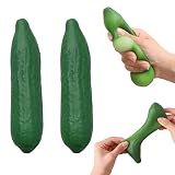 2PCS Pickle Stress Toy Cucumber Squeeze Toys for Kids, Anxiety Relief Mini Gadgets, Prank Toys for Adults