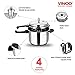 Vinod Pressure Cooker Stainless Steel – Outer Lid - 7 Liter – Induction Base Cooker – Indian Pressure Cooker – Sandwich Bottom – Best Used For Indian Cooking, Soups, and Rice Recipes, Quinoa