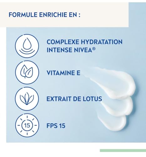 Crème Visage Jour Hydratante Fraîcheur Peaux Normales Fps15 Nivea Le Tube De 50ml - vue 5