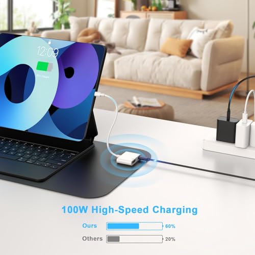 Adaptador USB C a HDMI para iPhone 17 conector tipo C 4K Thunderbolt 4