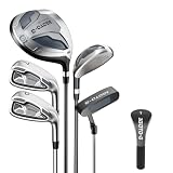 1GoTo-G 6 Pieces Golf Clubs Set for Men & Women - Complete Golf Clubs Full Set Includes 1# Driver, 5# Hybrid...