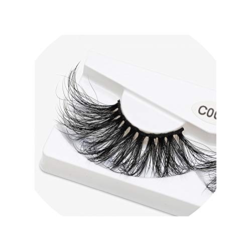 3D 30Mm Mink Eyelashes Cruelty Free Mink Eyelashes 3D Natural Long Eyelashes H