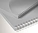 Produktbild 100 RENZ Drahtbinderücken 12.7 mm, bis max. ca. 105 Blatt, silber blank(metall)