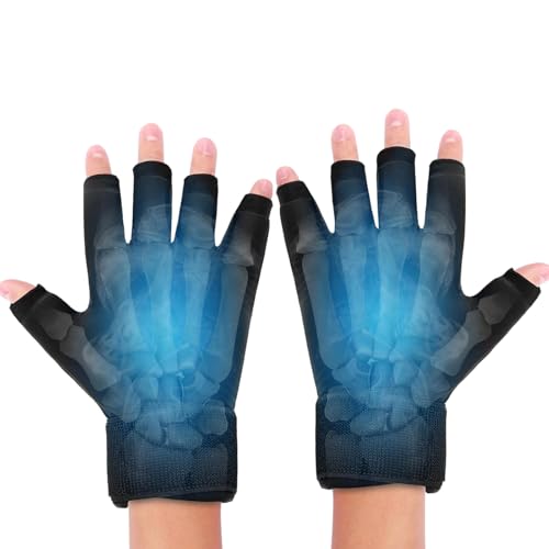 Guantes de hielo para manos con artritis, 2 piezas miniatura 1