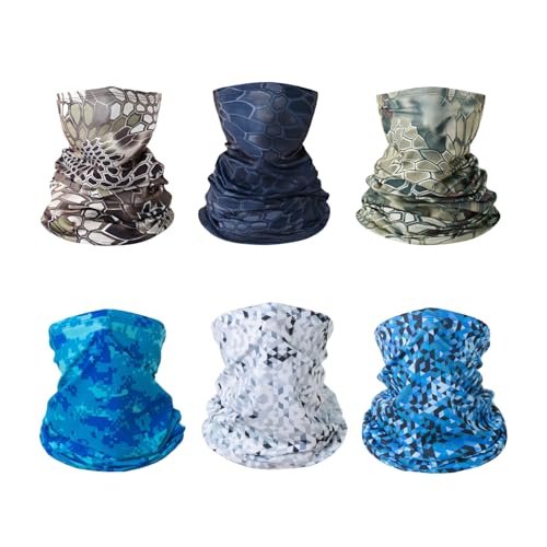 TAIYUNWEI Outdoor Multifunktionstuch Sport Magic Nahtloser Schal Magic Kopftuch Elastisches Stirnband Bandana UV-Beständigkeit Sport Kopfbedeckung für Reiten, Motorradfahren, Wandern, Angeln, Yoga