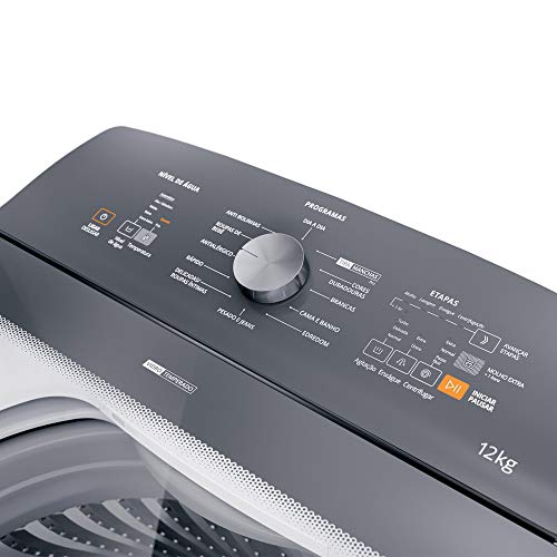 Máquina de Lavar Brastemp 12Kg branca Água Quente com Ciclo Tira Manchas Pro e Ciclo Antibolinha - B