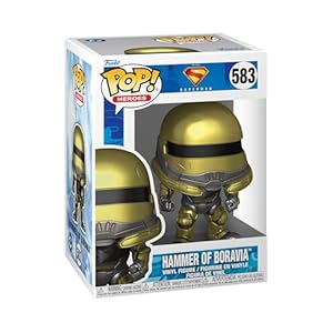 Funko Pop! Heroes: Superman 2025 – Hammer of Boravia – DC’s Ultraman – 1/6 Odds for Rare Chase Variant – Styles May Vary – Collectable Vinyl Figure – Gift Idea – Official Merchandise