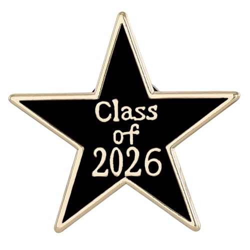 Image of Graduation Enamel Lapel Pins Class of 2026 Graduation Caps Brooches Gifts Souvenir Emblem Badges Diploma Brooche for High College Teacher School Vacation Accessories