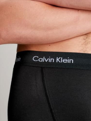 Image of Calvin Klein CK-001 Men's Trunks Underwear Low Rise Trunks 3 Pack Set