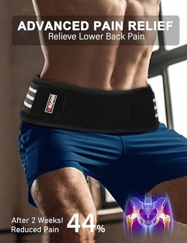 Image of Sacroiliac SI Joint Hip Belt lower Back Pain for Women & Men(Regular M /L）