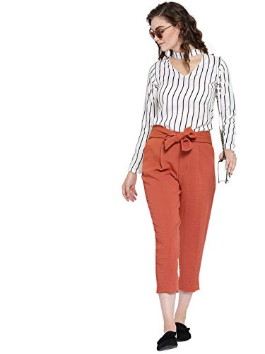 Image of Berrylush Solid A-Line Top for Women