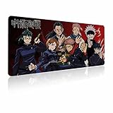 Extra Large Gaming Mouse Pad Anime Characters Custom Soft Desk Pad Mousepad with Anti-Slip Rubber Ba