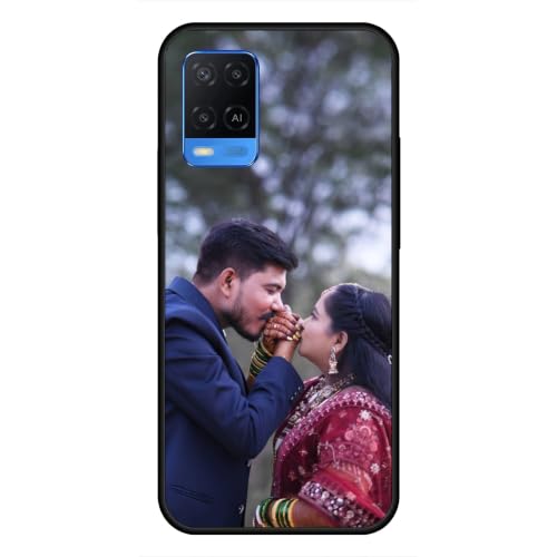 Image of NDCOM for Oppo A54 / A55 Back Cover | Slim Fit Back Cover for Oppo A54 | Protective Oppo A55 Phone Case Custom Photo Printed Back Cover