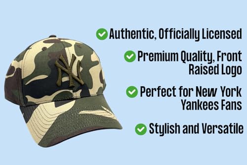 Gorra clásica con logo NY en camuflaje ajustable miniatura 7