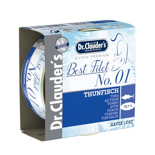 Dr. Clauder's Best Filet Adult No. 01 Thunfisch | 24 x 70 g