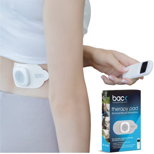 BACK Therapy Pad - Wireless Rechargeable Electrical Muscle Stimulator (EMS) London Spine Clinic Certified | Strengthens, Tones & Relaxes Tense Muscles