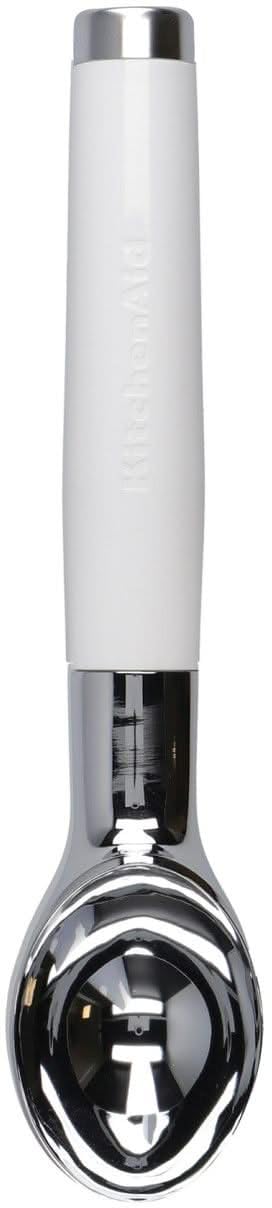 KitchenAid KCG117OHWHE Ice Cream Scoop, Stainless Steel