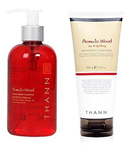 THANN Aromatic Wood Aromatherapy Shampoo 250 ml. THANN Aromatic Wood All Natural Conditioner 250 ml.