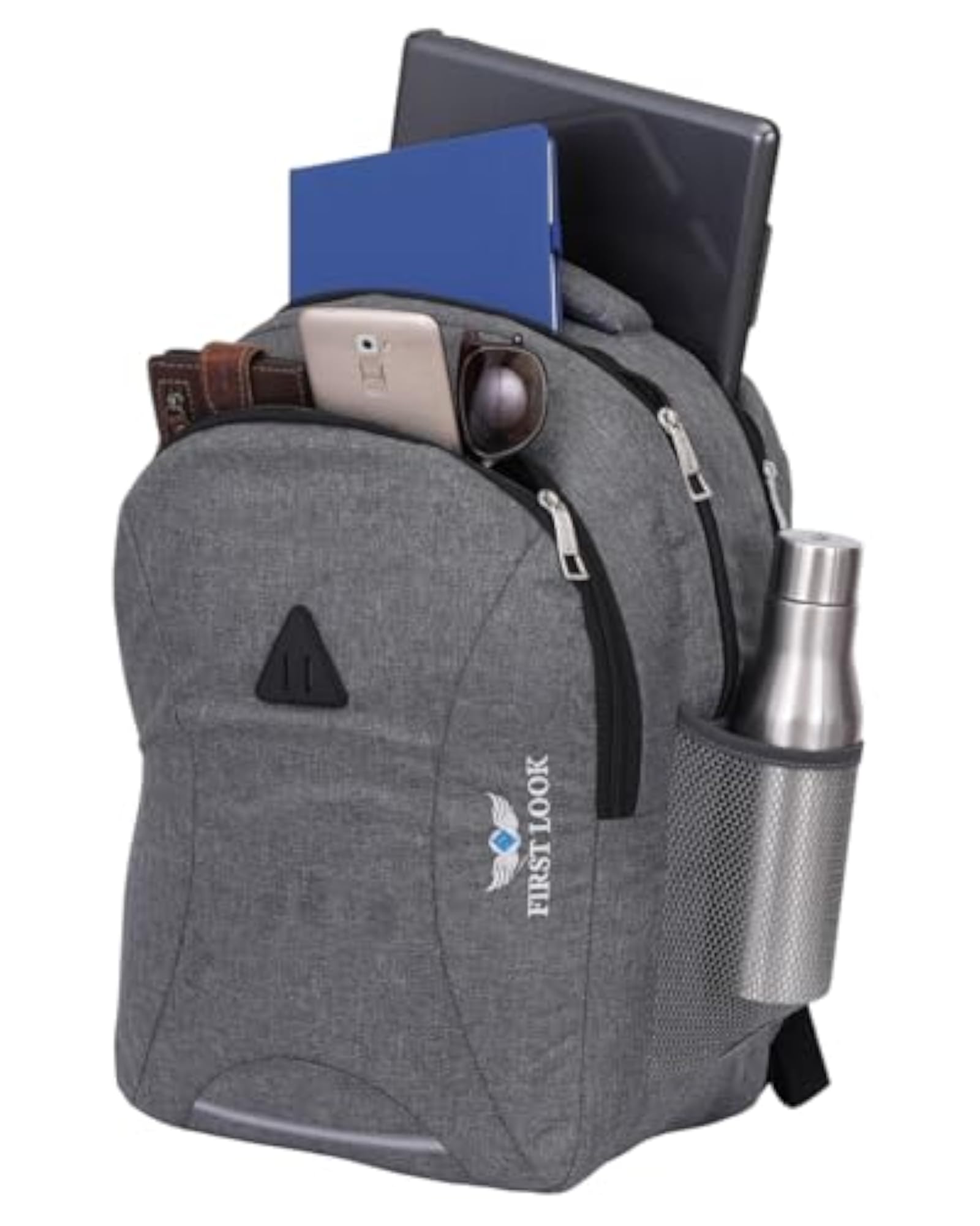 FIRSTLOOK Backpack with Water Bottle Holder
