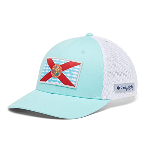 Image of Columbia Unisex Adult PFG Logo Mesh Ball Cap
