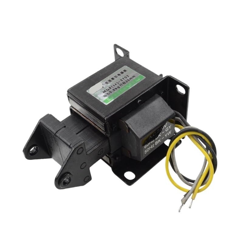 AC Push-Pull Traction Electromagnet Suction SA-3702 5.0N/5KG 20mm 220V Push-Pull