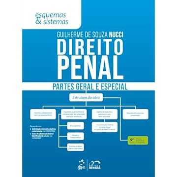 Capa do livro Direito Penal-partes Geral e Especial-esquemas & Sistemas