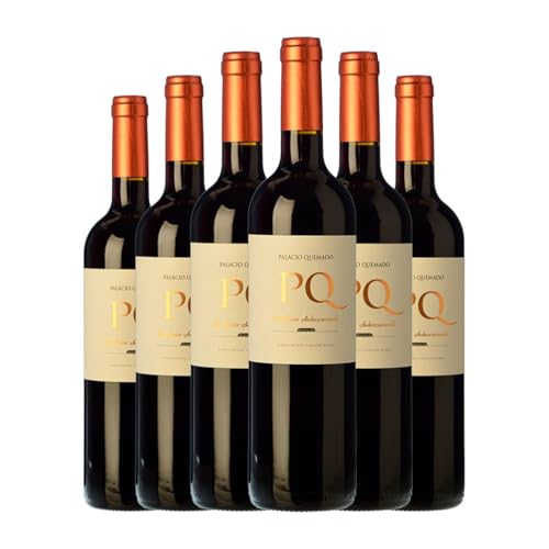 Palacio Quemado Vendimia Seleccionada Ribera del Guadiana 75 cl Vino tinto (Caja de 6 Botellas de 75 cl)