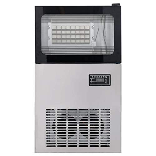 vidaXL Eiswürfelbereiter 45 kg/24 h Eiswürfelmaschine Eiswürfel Ice Maker – Bild 8