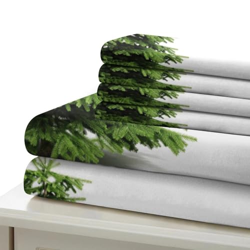 Housse de couette arbre de Noël hypoallergénique ultra douce en microfibre - 7