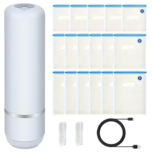 Machine à emballer sous vide de cuisine avec 15 sacs réutilisables - 2